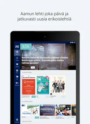 Helsingin Sanomat android App screenshot 2