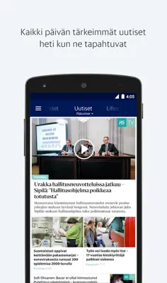 Helsingin Sanomat android App screenshot 3